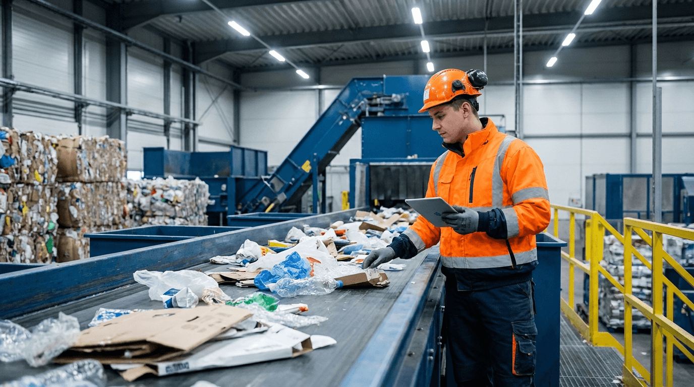 Hur mycket tjänar en Renhållnings- och återvinningsarbetare 2025?