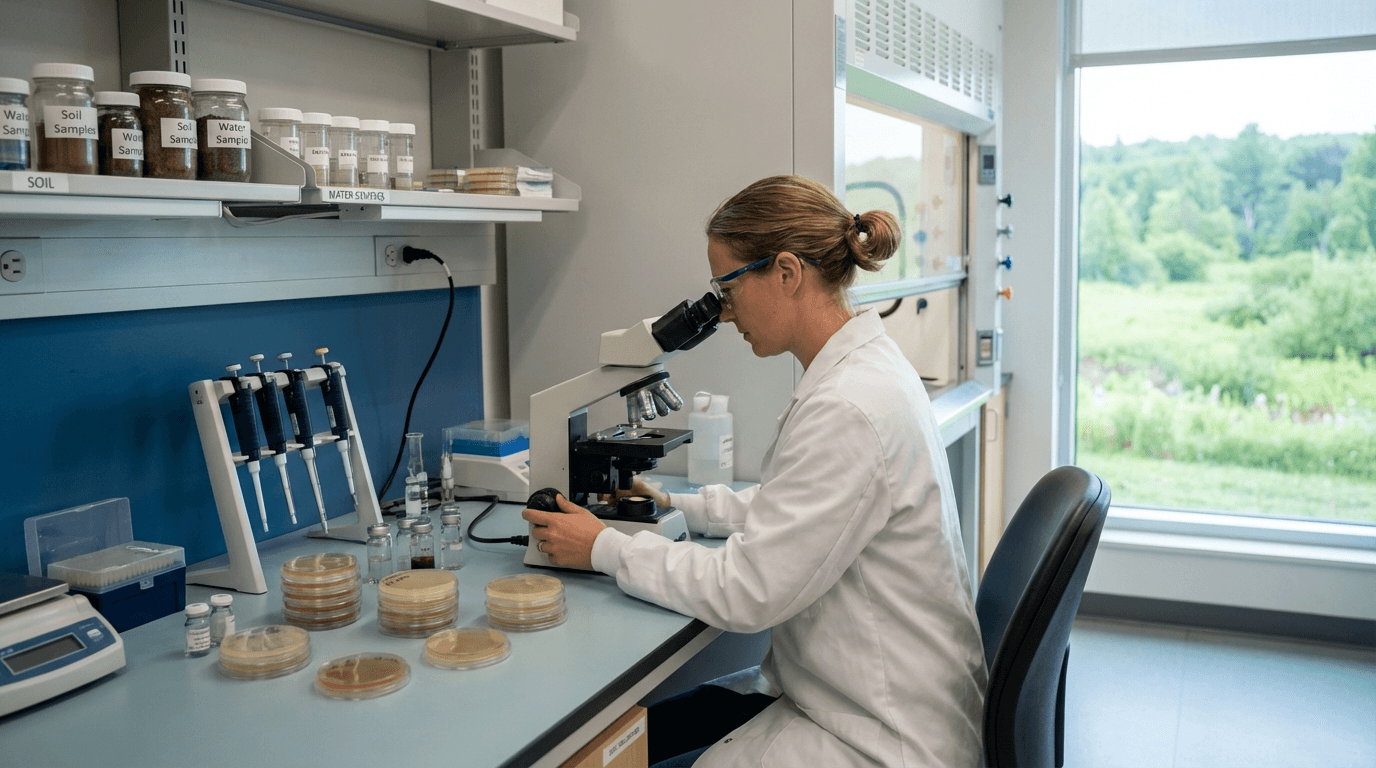 Hur mycket tjänar en Mikrobiolog 2025?